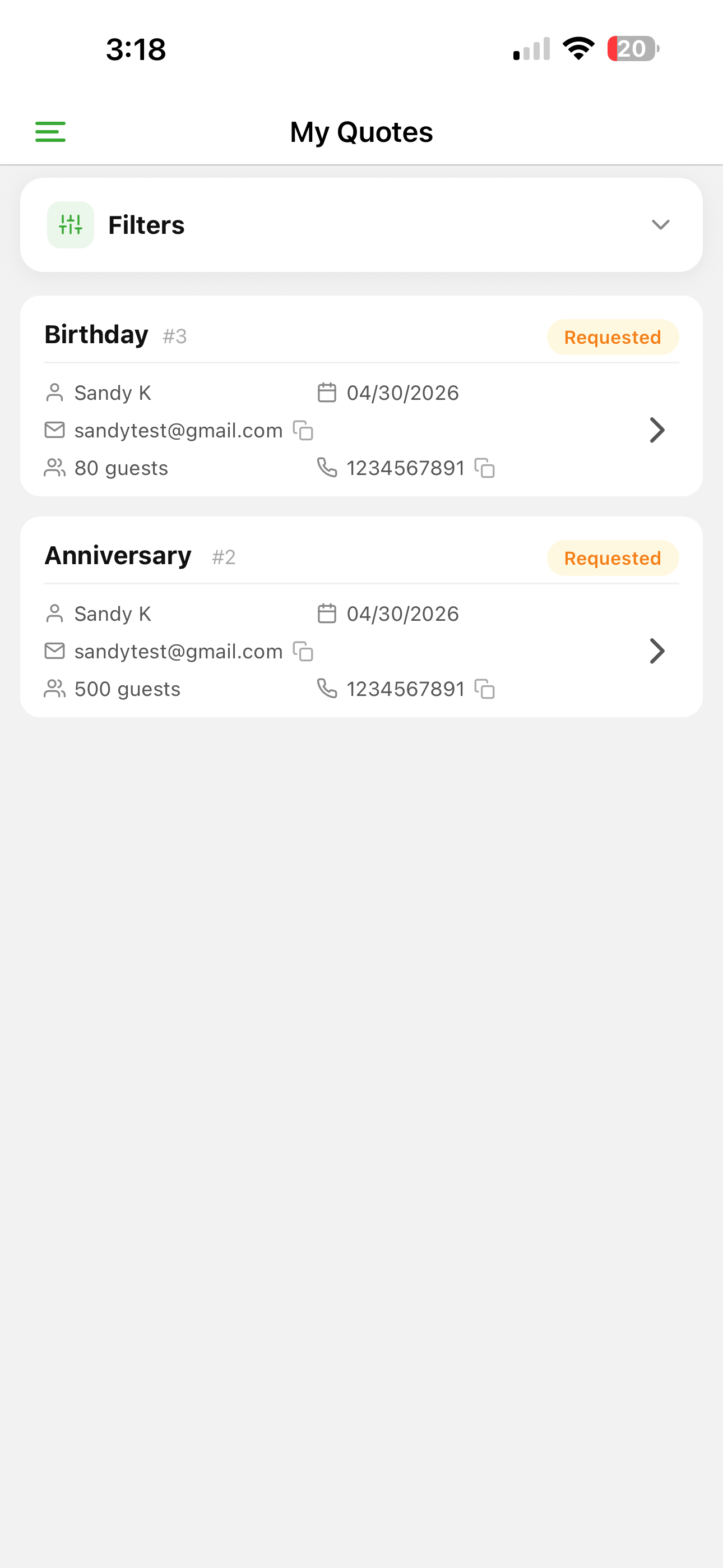 Sri Krishna Catering screenshot 9