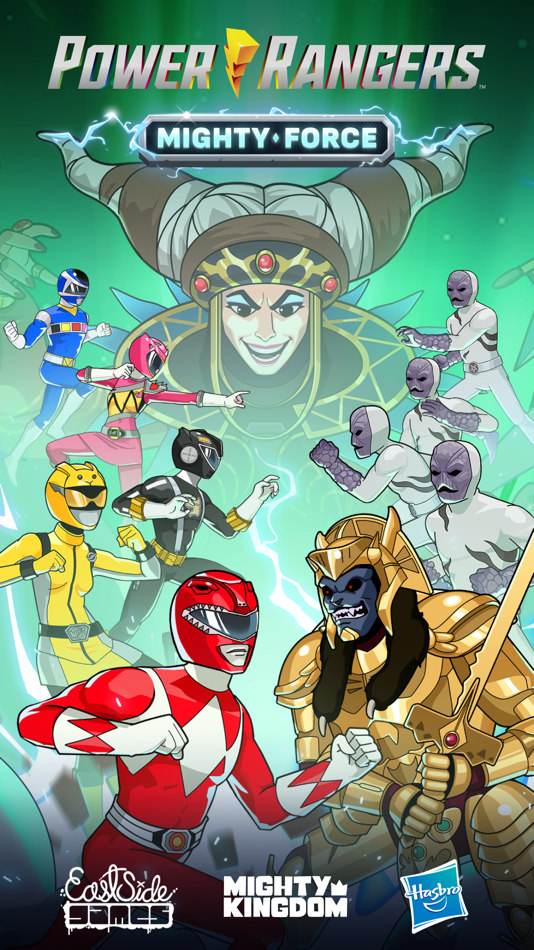#1. Power Rangers Mighty Force (iOS) Podle: Eastside Games