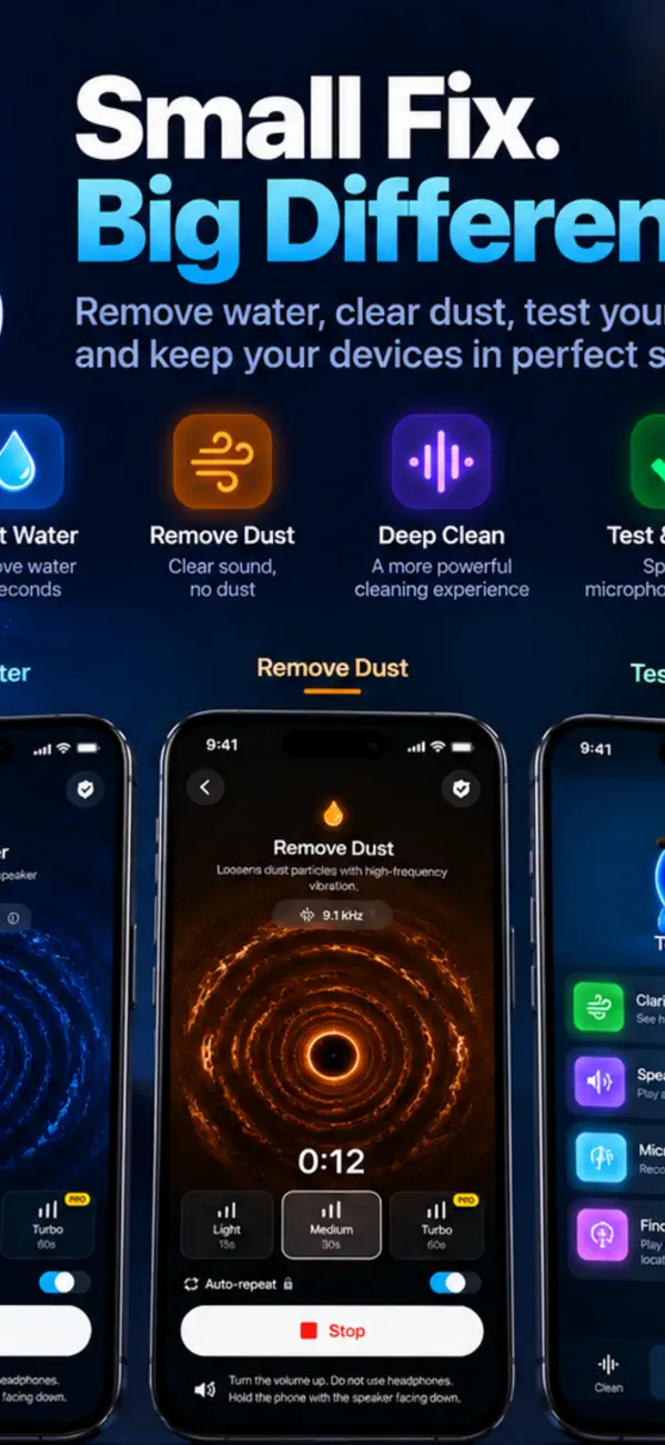 Water Eject Pro: Clean Speaker screenshot
