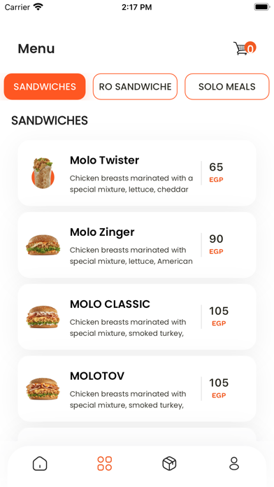 MOLO BROAST Screenshot