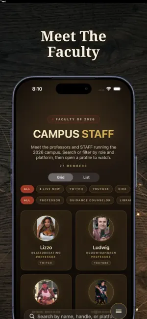 Streamer University 2026 screenshot 4
