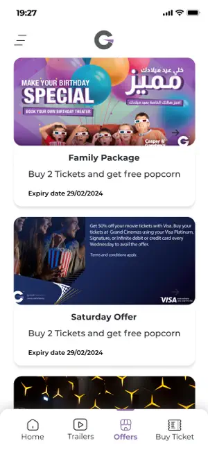 Grand Cinemas KSA iPhone screenshot 6