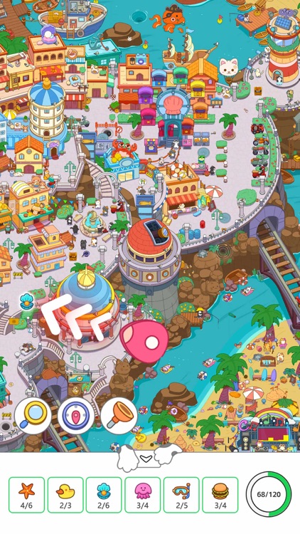 猫咪寻物记 - 贴纸大作战 隐藏找茬游戏 找我妹 screenshot-5