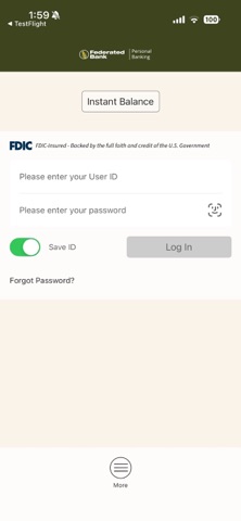 Federated Bank - Personal Screenshot 2 of 5