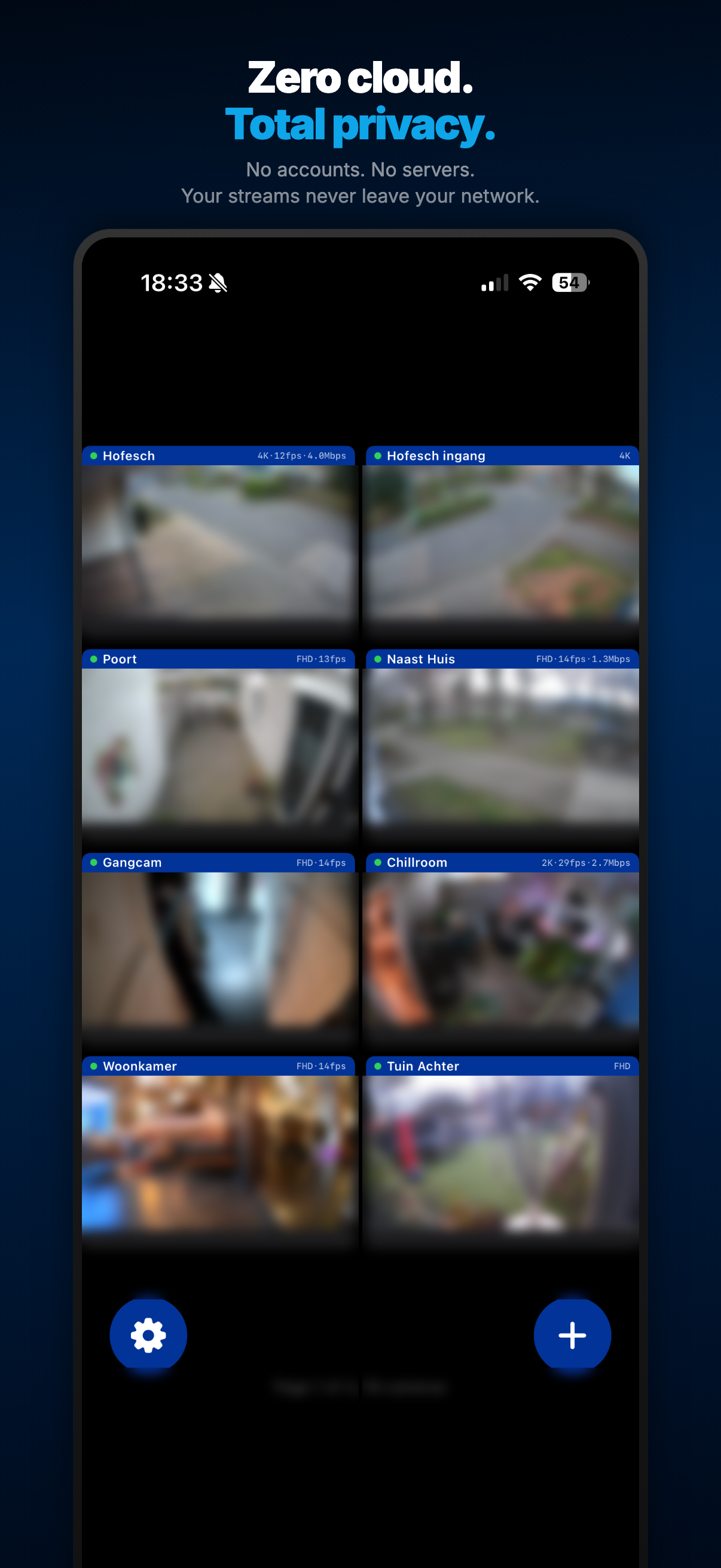 CamViewer - IP Camera Viewer screenshot 4