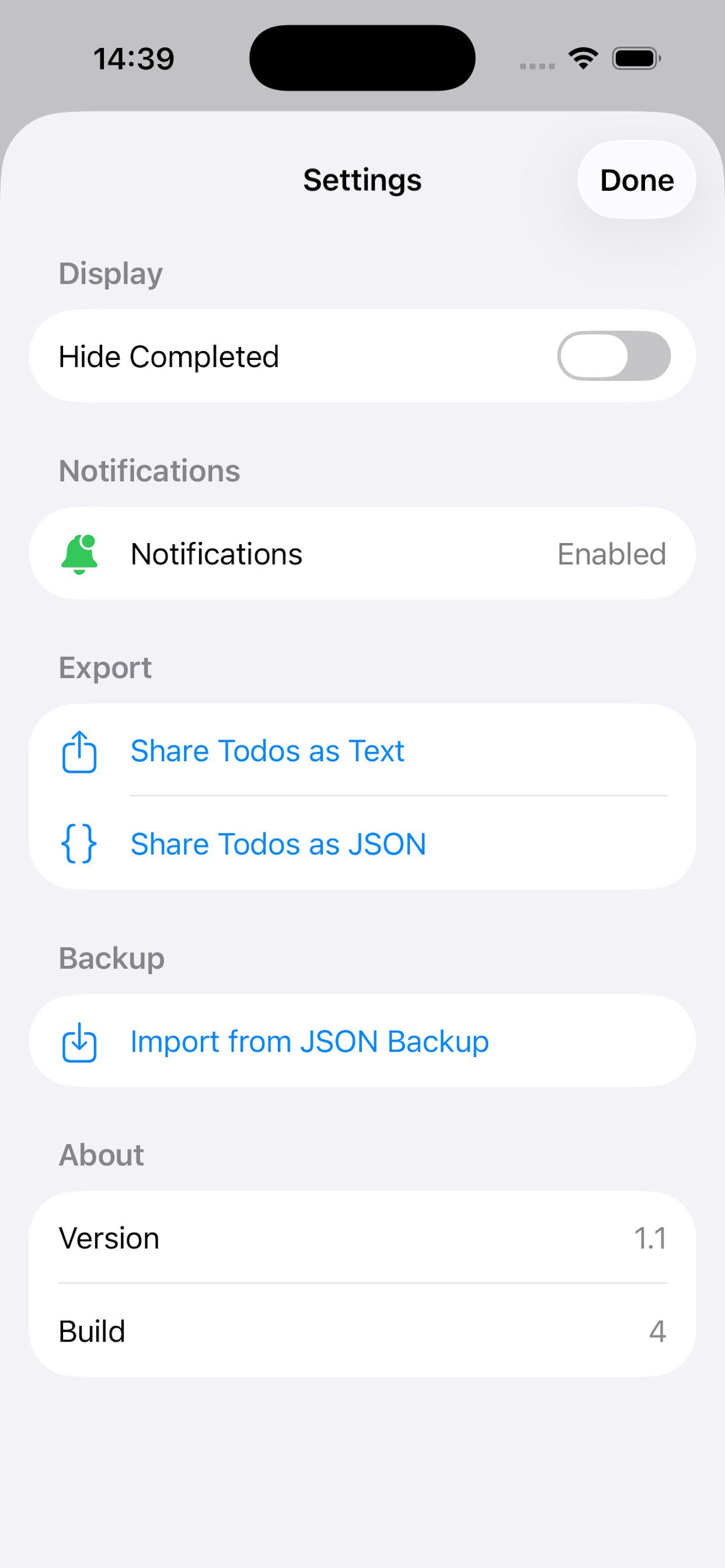 Mini Notes: Quick Todos screenshot 6