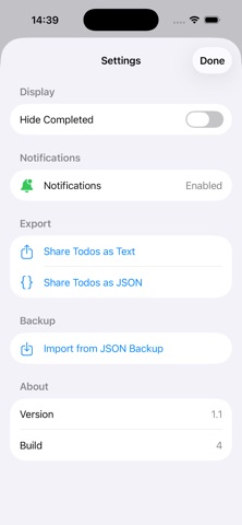 Mini Notes: Quick Todos screenshot