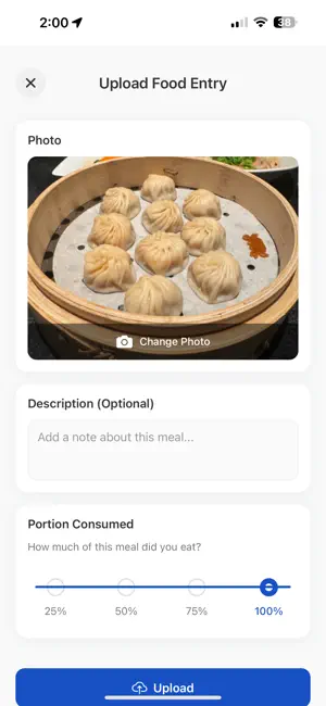 Foodscore Nutrition Tracker screenshot 2