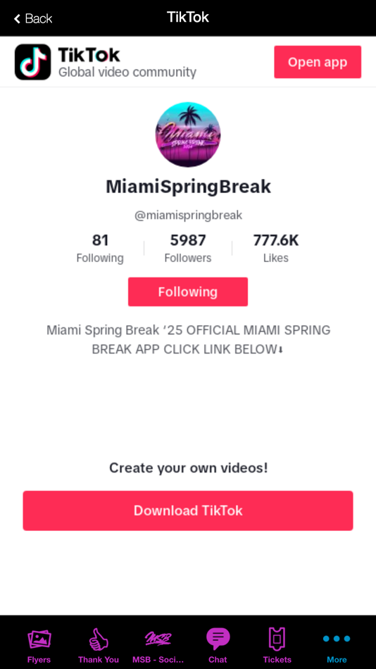 #5. Miami Spring Break (iOS) 由: Virginia Brewington