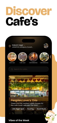 Cafora - Find Your Vibe screenshot 1