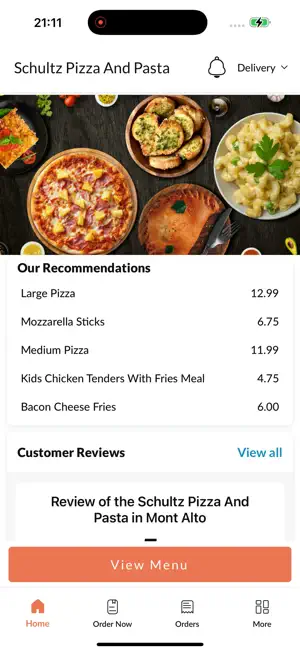 Schultz Pizza And Pasta screenshot 3