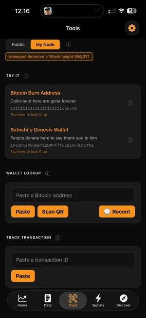 Bitcoin Radar: Signals screenshot 3