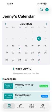 CareSync: Medical Calendar Screenshot 1 of 10