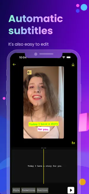Subtitle Editor: Auto Captions screenshot 4