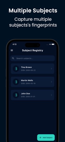 ThumbMark - Fingerprint Scan Screenshot 3 of 5