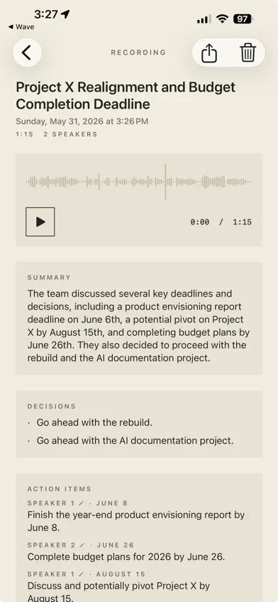 Parley - Private Notes screenshot 4