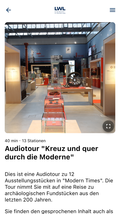 LWL-Museum für Archäologie Screenshot