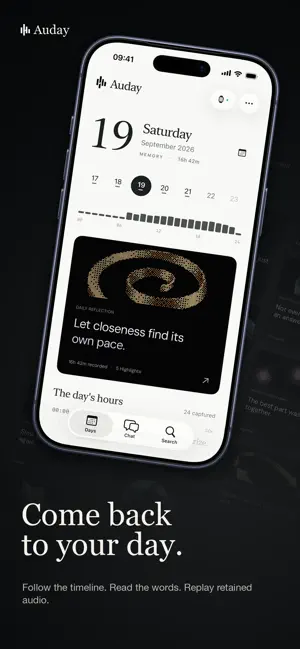 Auday - All-Day Watch Recorder screenshot 4