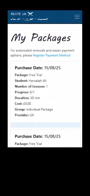 ReciteUK screenshot 3
