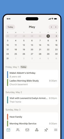 Church Social app screenshot