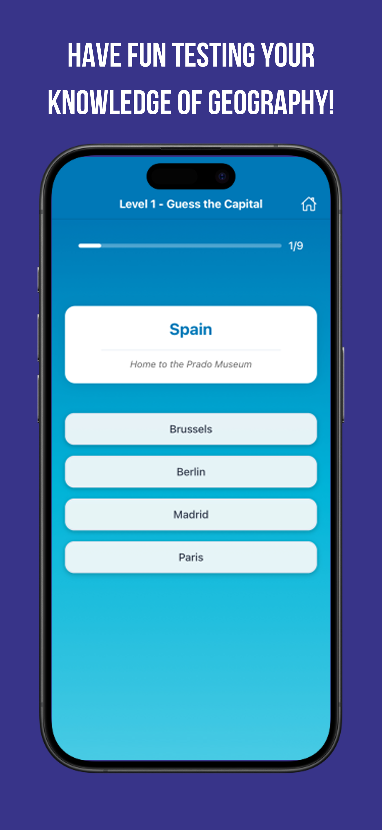 GeoQuiz - Learn Geography