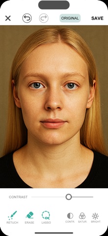ClearFace AI Retouch screenshot