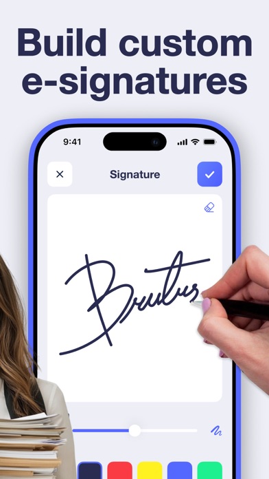 eSign: Signature Maker, Editor Screenshot