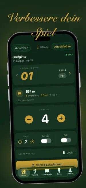 GolfTrack screenshot 2