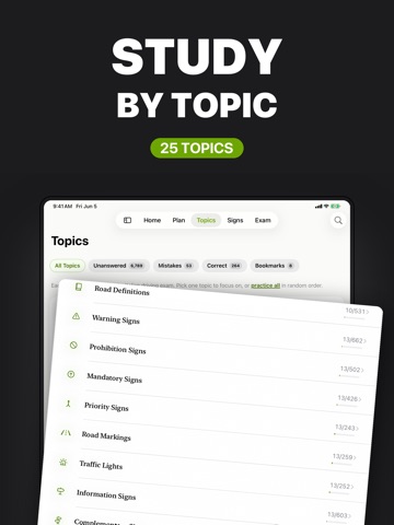 Italian Driving Test iPad screenshot