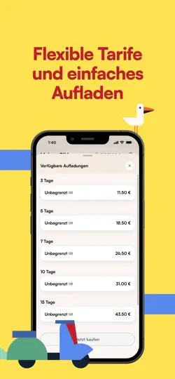 Screenshot von Airalo: ESIM-Reisen & Internet auf dem iPhone 6