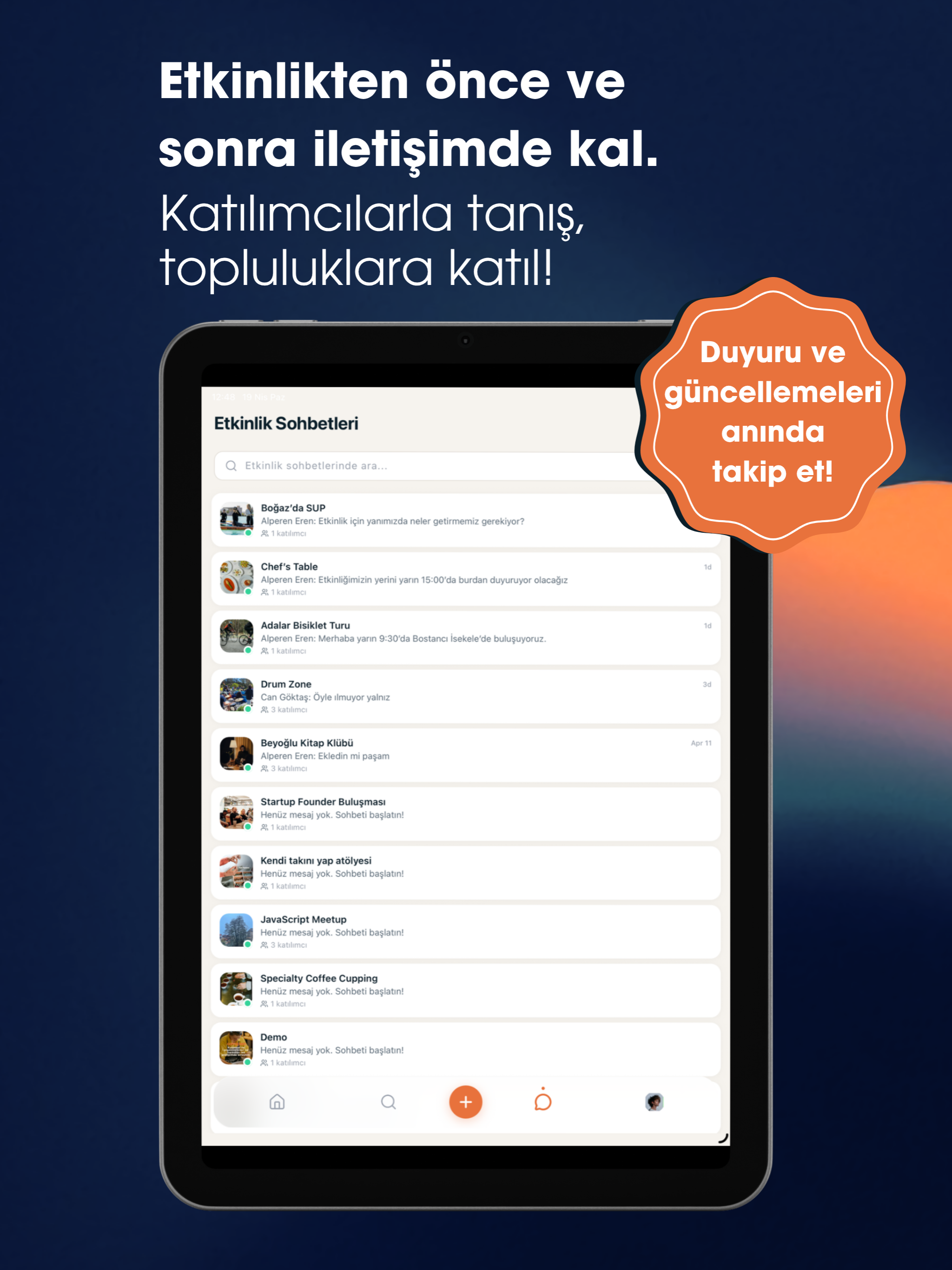 ComSpaze:Etkinlik ve Topluluk screenshot 13