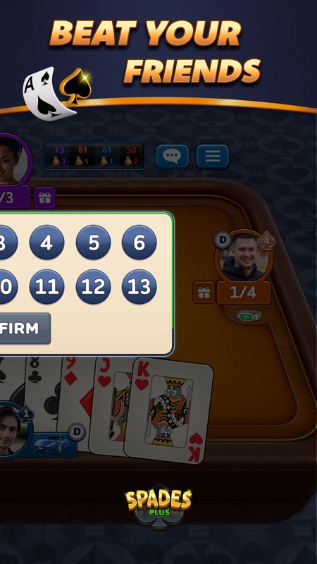 Spades Plus - Card Game screenshot 6