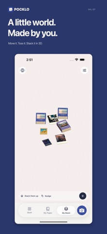 POCKLO: Photo Scrapbook iPhone screenshot