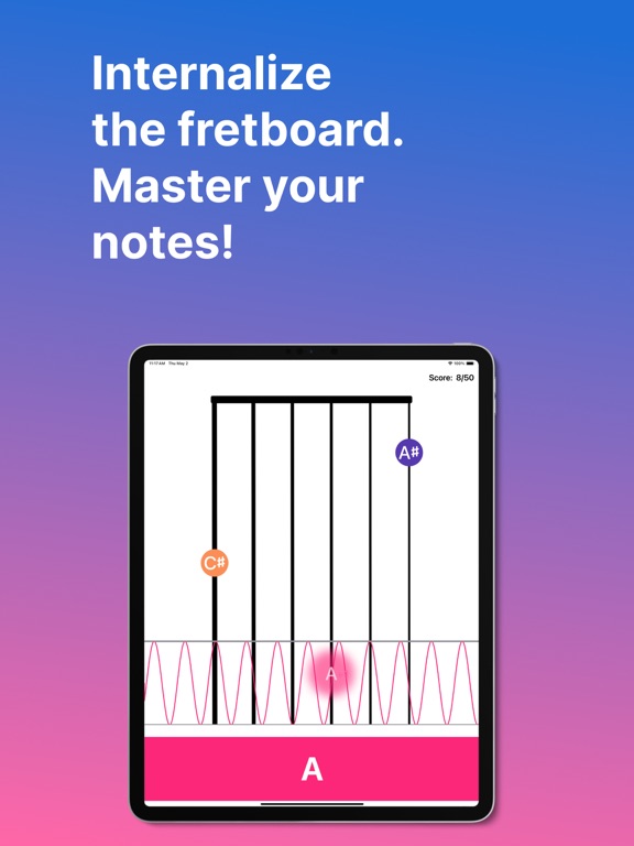 Screenshot #5 pour FretFluent - Fretboard Notes