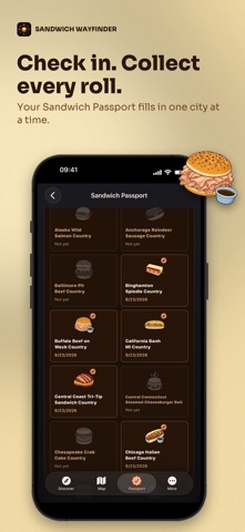 Sandwich Wayfinder iPhone screenshot