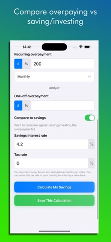 Mortgage Overpay Calculator Screenshot 5 of 6