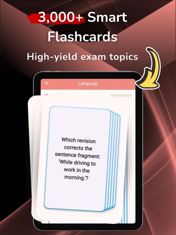 SAT Prep Guide 2026 - SatFocus iPad screenshot