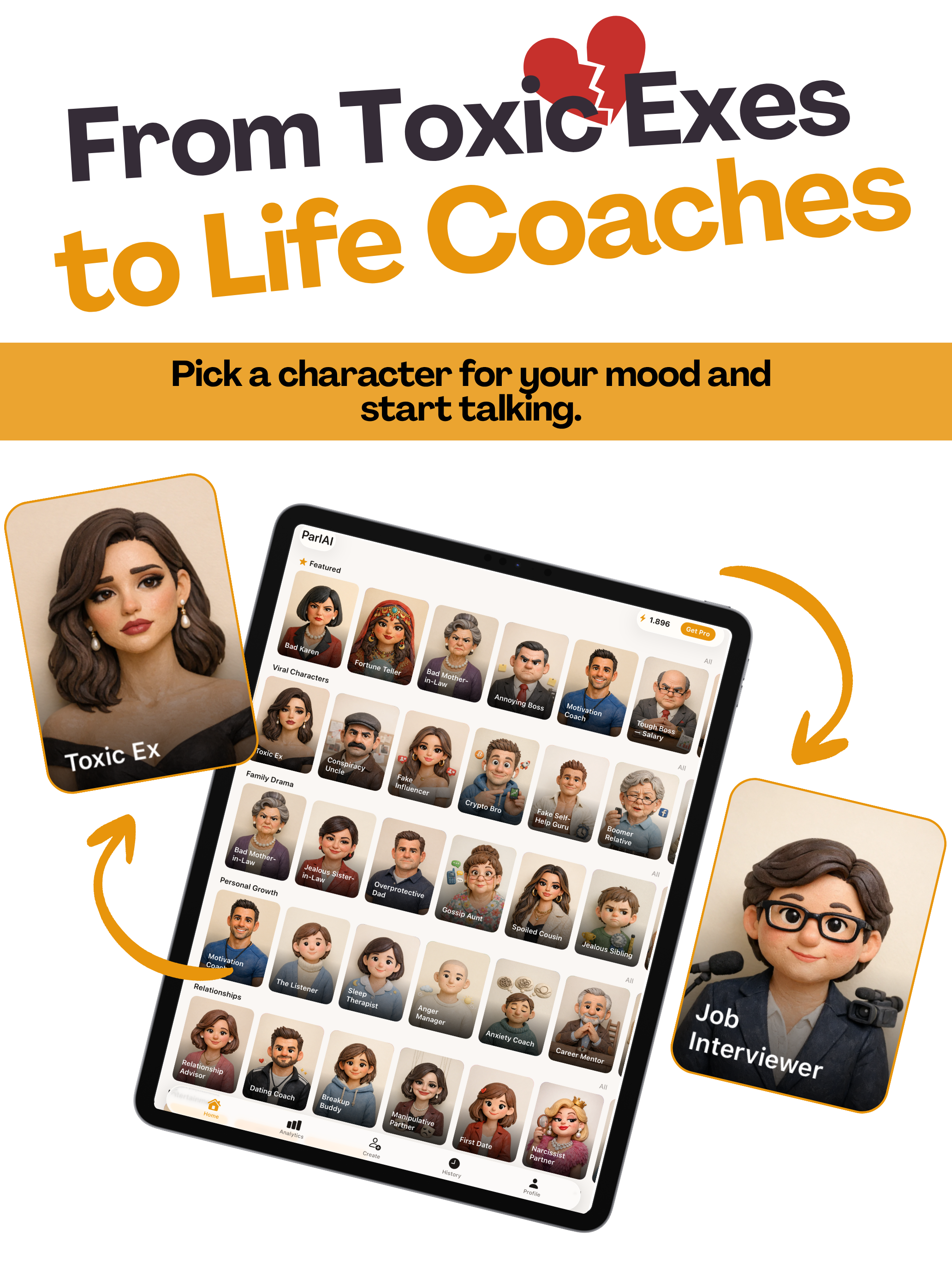 Parl AI: Talk to AI Characters screenshot 10