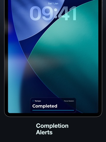 Tempo: Study Timer & Pomodoro iPad screenshot