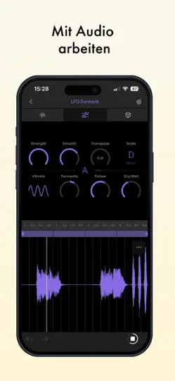 Screenshot von Ableton Note auf dem iPhone 4