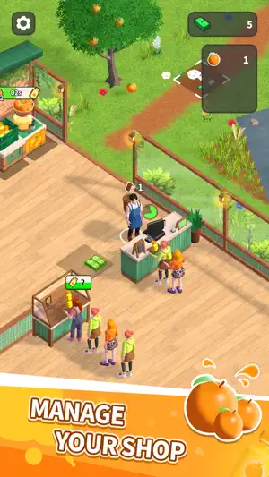 Idol Farm Life: Juice Tycoon screenshot 1