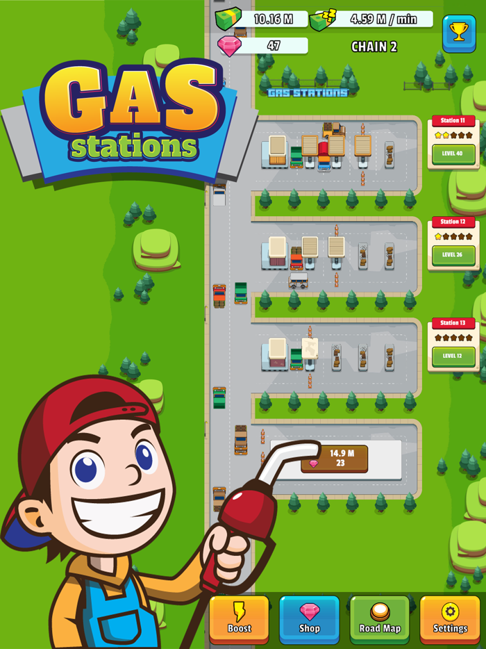 Gas Stations - Idle Tycoon