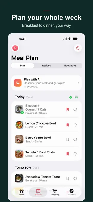 Myha Grocery & Meal Planner screenshot 2