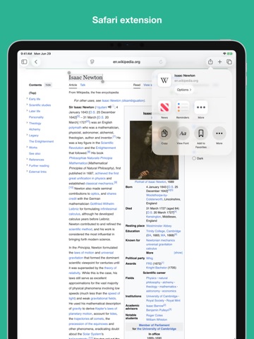 Font Inspector - find fonts iPad screenshot