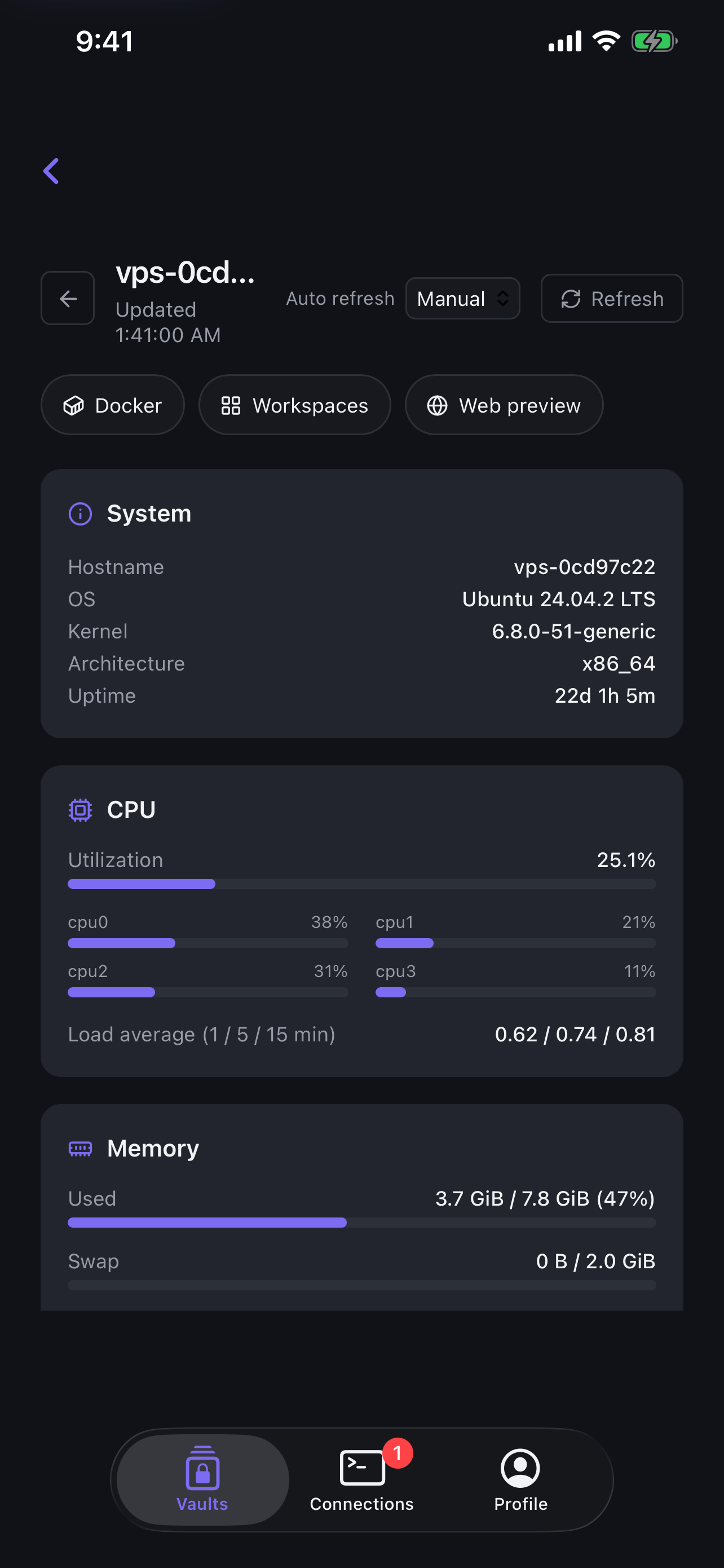 Luma SSH screenshot 5