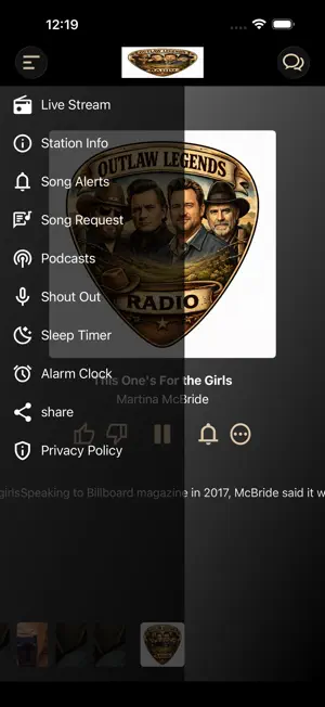 Outlaw Legends Radio screenshot 2