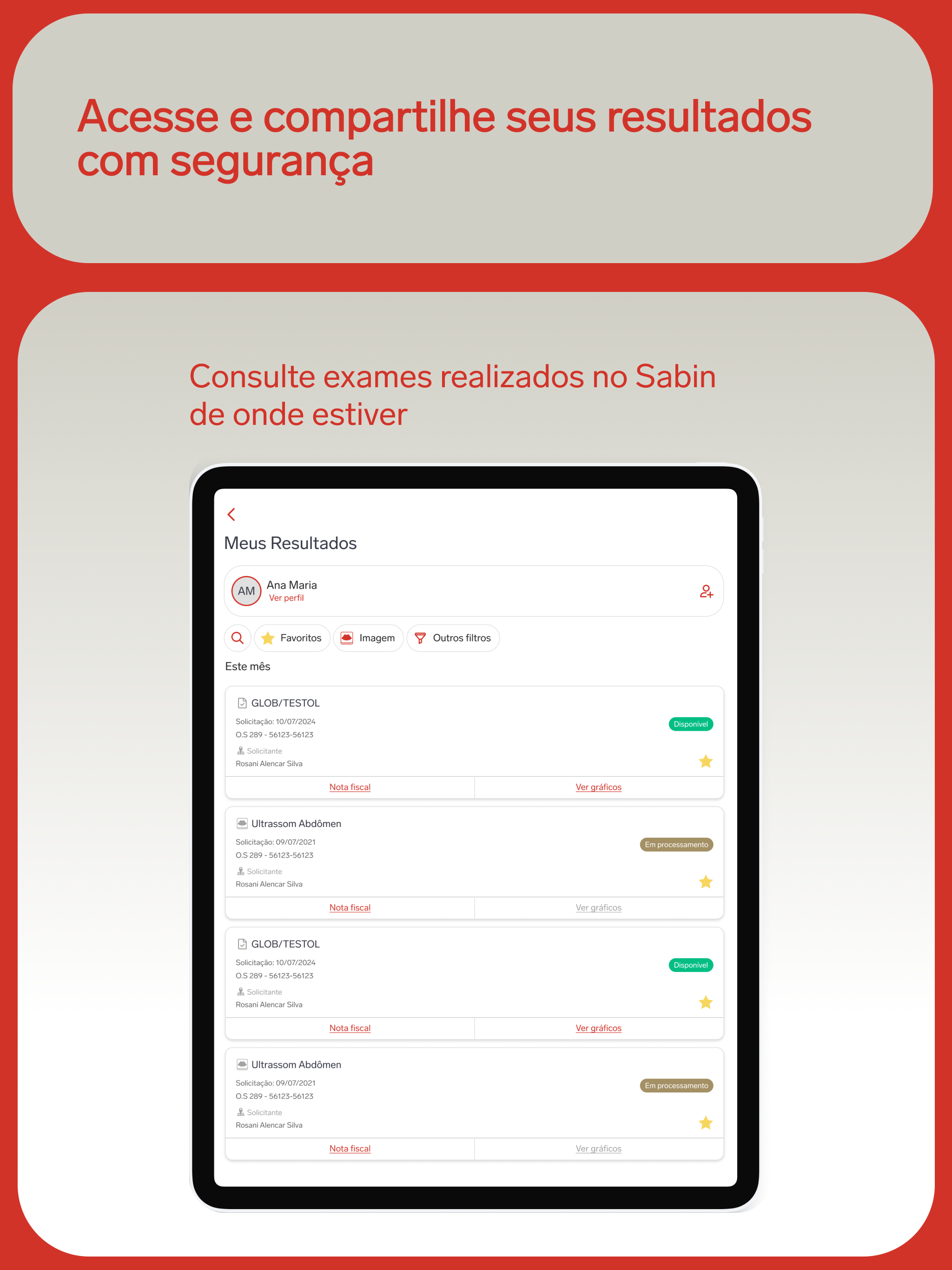 Sabin Diagnóstico e Saúde screenshot 8
