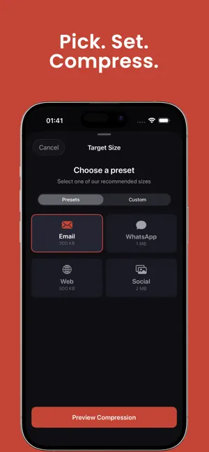 Photo Compressor: Bolt screenshot 3