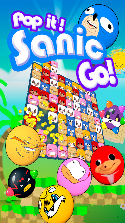 #1. Popit Sanic Go! (iOS) 由: Sergio Castillo