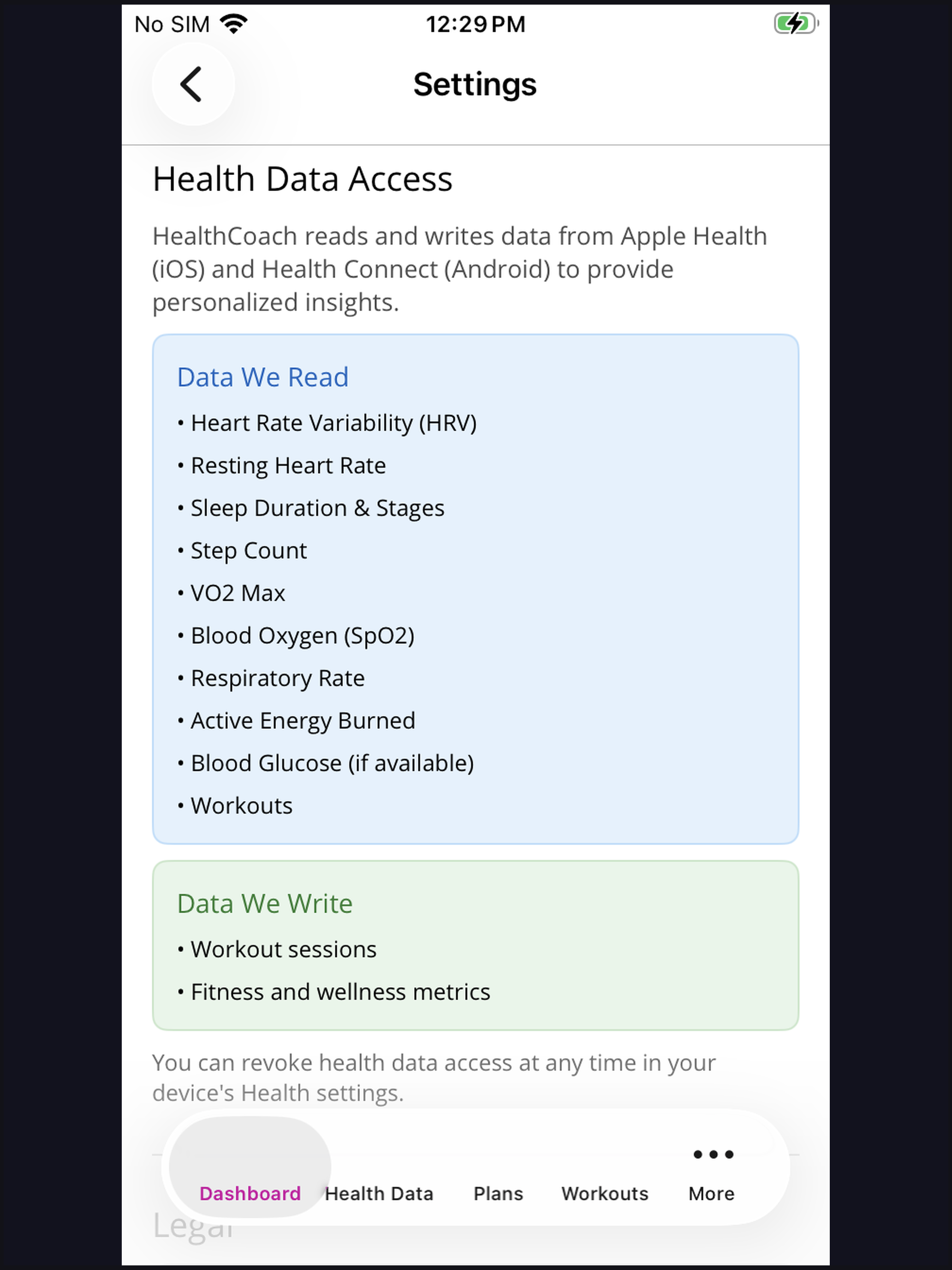 HealthCoach: AI Health Coach screenshot 14